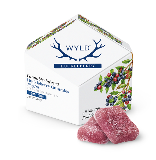 Wyld - Huckleberry Gummies (H) (100mg THC)