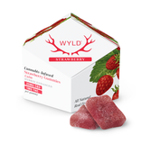 Wyld - Strawberry Gummies (H) (200mg CBD + 10mg THC)