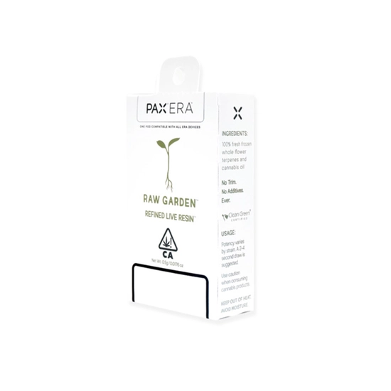 Raw Garden - Refined Live Resin PAX Era Pod