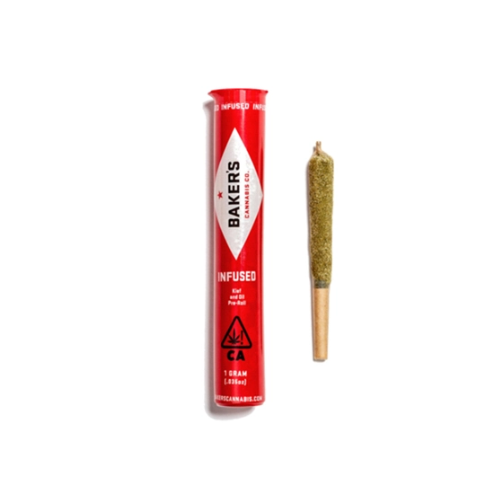 Baker's infused Preroll tube and preroll