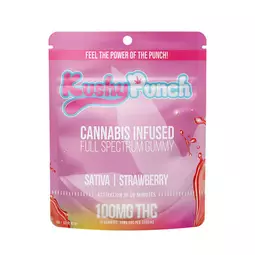 Kushy Punch Sativa Strawberry Gummy