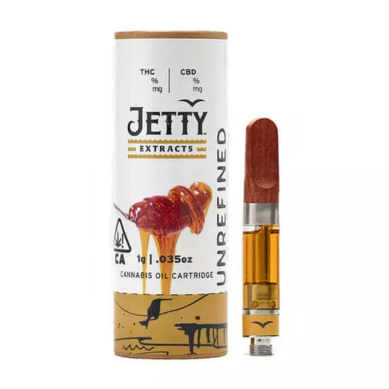 Jetty Extracts Unrefined Live Resin 1 Gram Cartridge