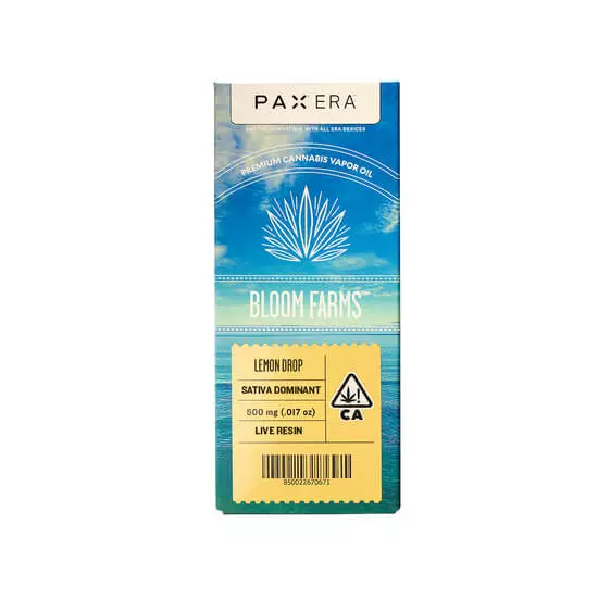 Bloom Farms Lemon Drop Live Resin PAX Era Pod