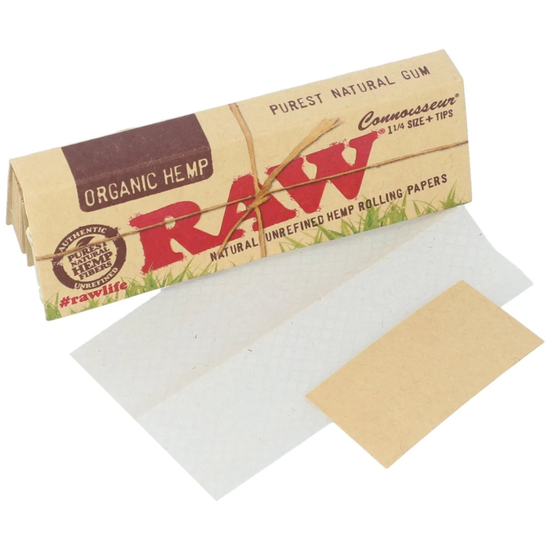 RAW - Organic Connoisseur 1¼ + Tips