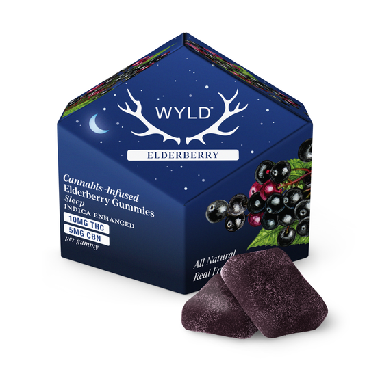 Wyld - Elderberry Gummies (I) (100mg THC + 50mg CBN)