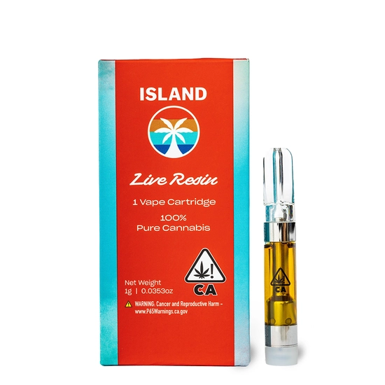 Island Live Resin Cartridge 1 Gram