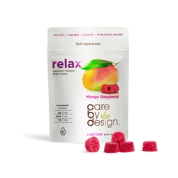 Care By Design - Relax Mango Raspberry - Fruit Chews