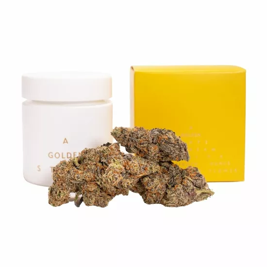 A Golden State - Sunbeam (S) Box, Jar, and Nugs