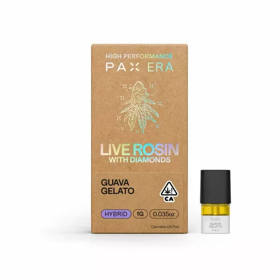 PAX - Guava Gelato - Live Rosin Pod (H) | HERB - Cannabis Delivery