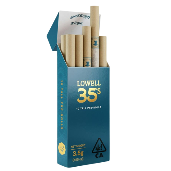 afternoon delights 35's pre-roll pack from lowell farms