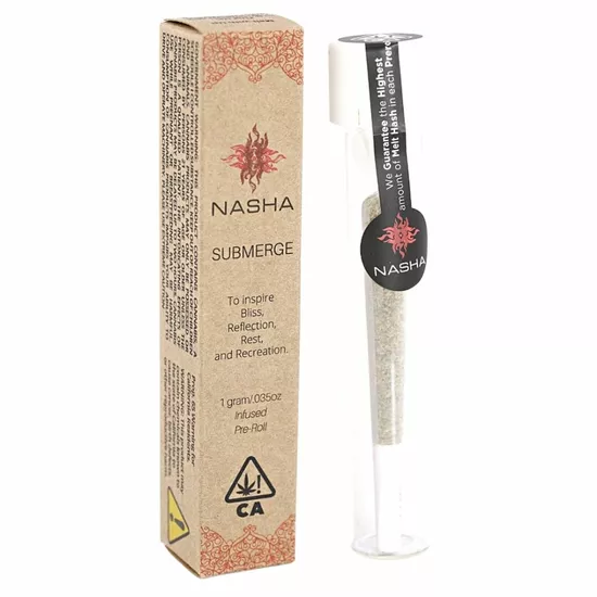 nasha submerge pre-roll infused