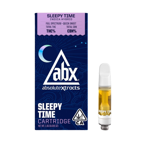 ABX - Sleepy Time + CBN - Vape Cartridge - Indica | HERB