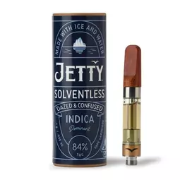 Jetty Extracts	- Dazed & Confused - Indica - Solventless Cartridge