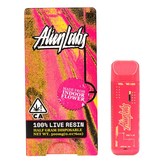alien labs 1/2g disposable vape pen delivery