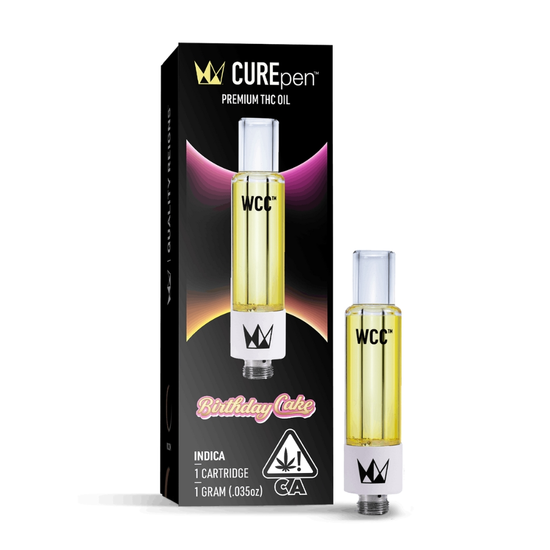west coast cure birthday cake thc cartridge for weed delivery in los angeles