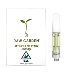 raw garden one gram cartridge