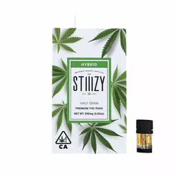 stiiizy hybrid 1/2 gram thc pod sativa weed delivery