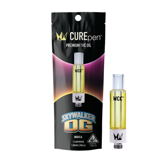 west coast cure skywalker og thc cartridge for weed delivery in los angeles