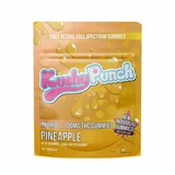 Kushy Punch Hybrid Individual Pineapple Gummies for Weed Delivery in Los Angeles