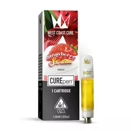 west coast cure Strawberry Shortcake thc cartridge for weed delivery in los angeles
