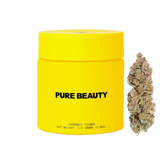 pure beauty sativa eighth for weed delivery in los angeles