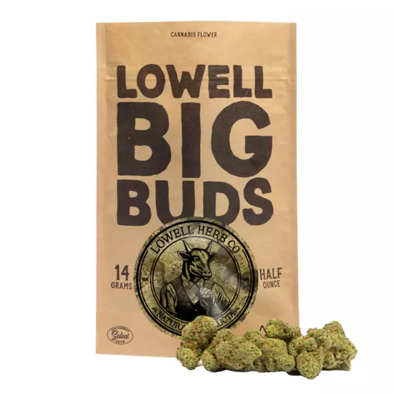Lowell Farms Big Buds Half Ounce Pouch