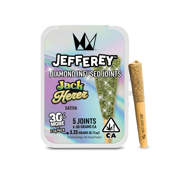 west coast cure - Infused Joints - Jefferey - weed delivery in LA