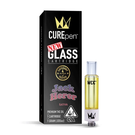 west coast cure Jack Herer thc cartridge for weed delivery in los angeles