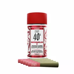 stiiizy 40's infused pre-rolls - indica - weed delivery 