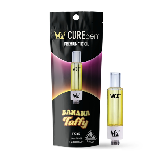 West Coast Cure - Banana Taffy (H) - CurePen - thc cartridge for weed delivery in los angeles