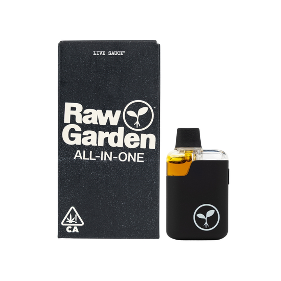 raw garden sprout sauce AIO vape for weed delivery in los angeles