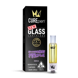west coast cure Granddaddy Purple thc cartridge for weed delivery in los angeles