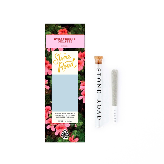stone road - Strawberry Gelatti - pre-roll - weed delivery