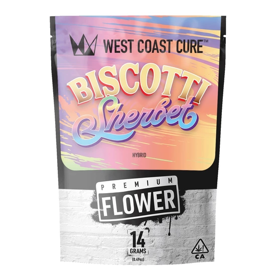 West Coast Cure - Biscotti Sherbet - 14g - Weed Delivery in Los Angeles