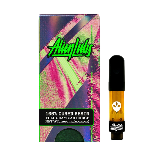 alien labs 1g cured resin vape cartridge delivery
