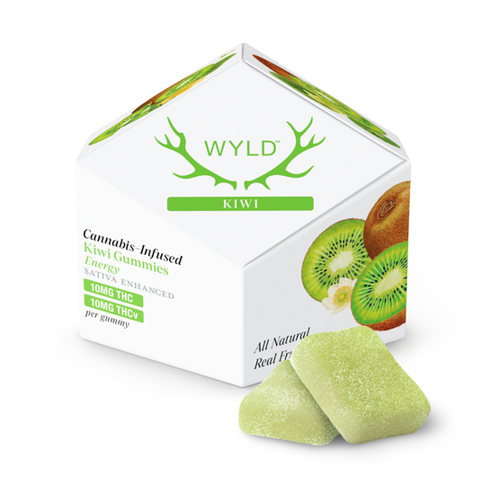 Wyld - Kiwi Gummies (S) (100mg THC)