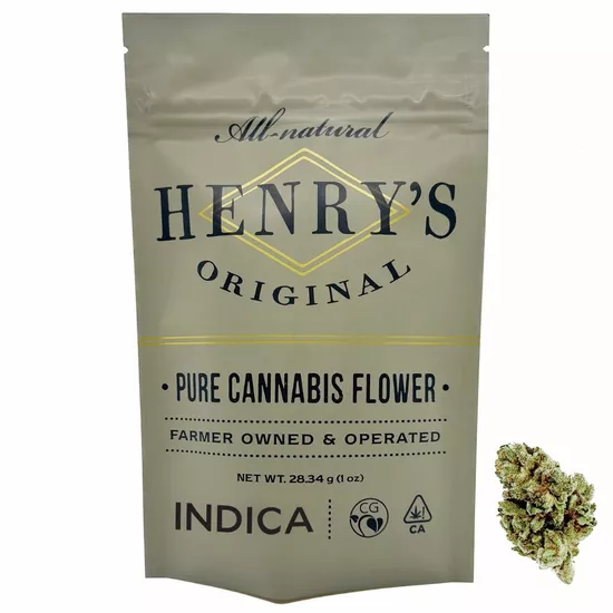 Henry's Original - Master Kush - Pouch Flower - Weed Delivery in Los Angeles