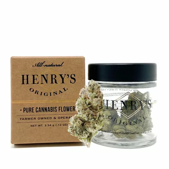 Henry's Original - Moroccan Peaches - Kraft Jar Flower - Weed Delivery in Los Angeles