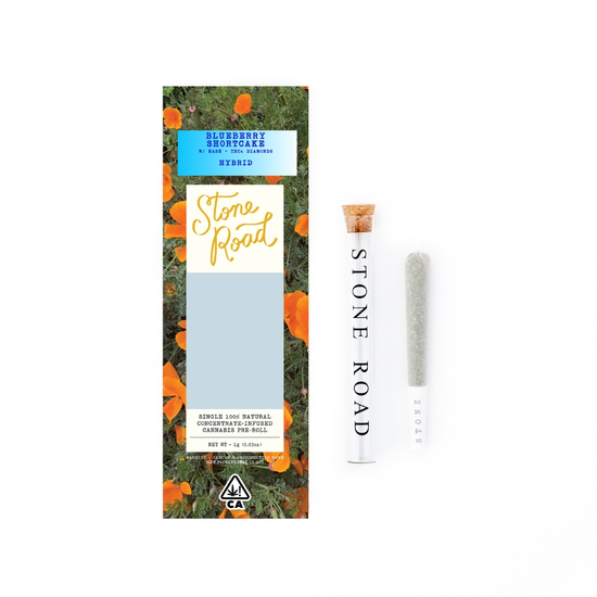 stone road single infused pre roll for weed delivery in los angeles
