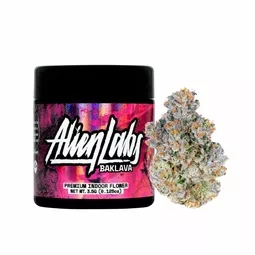 alien labs - indica - baklava - for weed delivery in los angeles