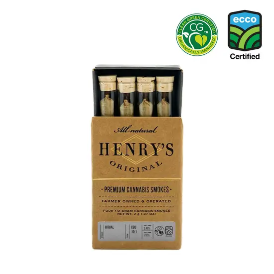 Henry's Original - Ritual (High CBD) - Pre-Roll Pack - Weed Delivery in Los Angeles