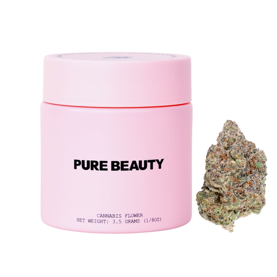 pure beauty - indica - cannabis flower - weed delivery