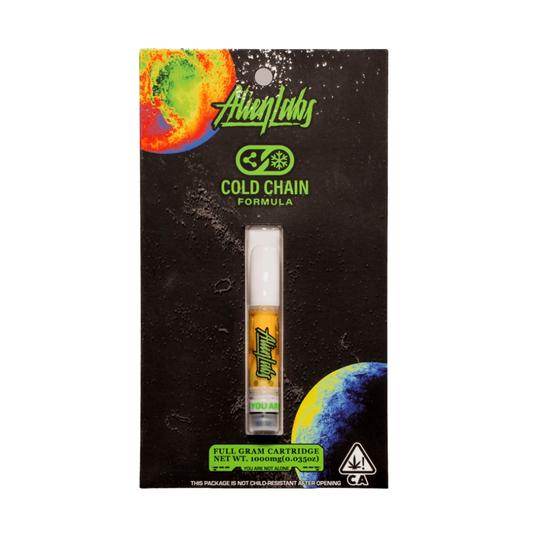 alien labs - 1g cold chain - vape cartridge delivery