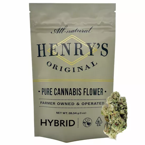 Henry's Original - Sour Amnesia - Pouch Flower - Weed Delivery in Los Angeles
