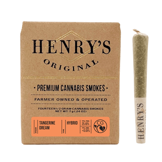 Henry's Original - Tangerine Dream - Pre-Roll Pack - Weed Delivery in Los Angeles