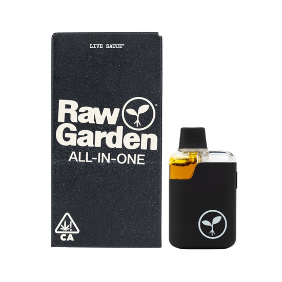 raw garden - sprout live sauce - AIO vape - Blueberry Muffin - weed delivery in los angeles
