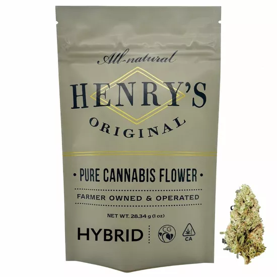 Henry's Original - Alien OG - Pouch Flower - Weed Delivery in Los Angeles