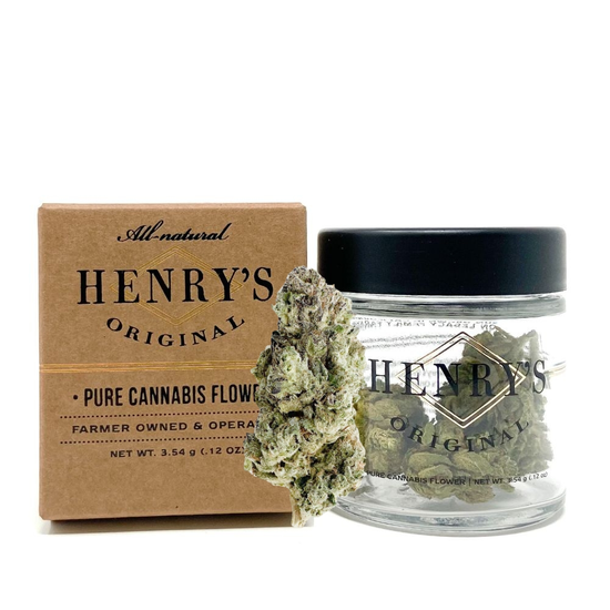 Henry's Original - Gushmints - Craft Jar Flower - Weed Delivery in Los Angeles