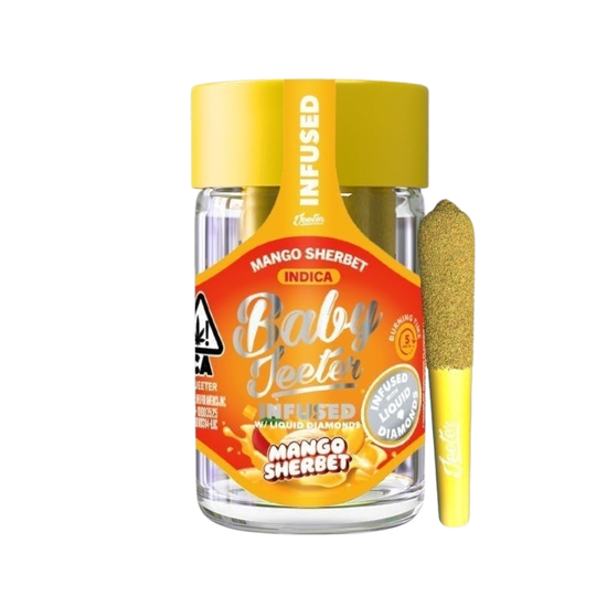 jeeter - Mango Sherbet - infused pre-rolls - weed delivery