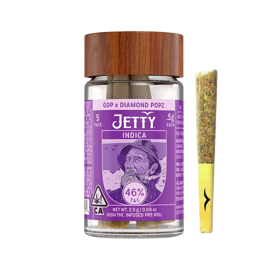 jetty - gdp - infused pre-rolls - weed delivery in LA